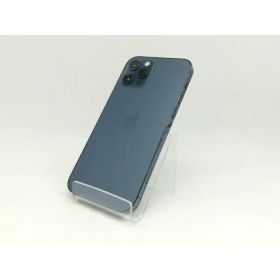 【中古】Apple docomo 【SIMロック解除済み】 iPhone 12 Pro 128GB パシフィックブルー MGM83J/A【町田】保証期間1週間【ランクC】