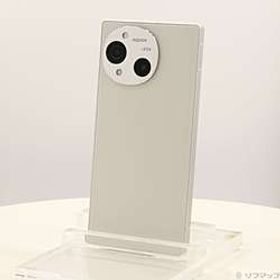 AQUOS R10 256GB カシミヤホワイト SH-M31 SIMフリー ［6.5インチ有機EL／Snapdragon 7+ Gen 3 Mobile Platform／RAM:12GB／ナノSI