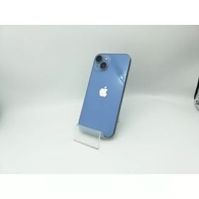 【中古】Apple SoftBank 【SIMフリー】 iPhone 14 256GB ブルー MPWN3J/A【秋葉本店】保証期間1ヶ月【ランクC】