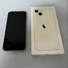 【美品】iPhone 13 128GB SIMフリー ホワイト スターライト