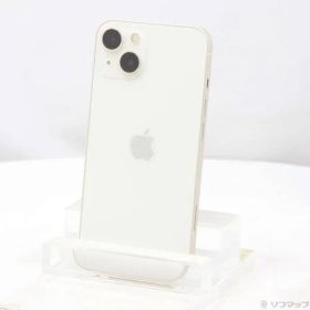 ソフマップ 〔中古品〕 iPhone13 128GB スターライト MLND3J／A SIMフリー【377】