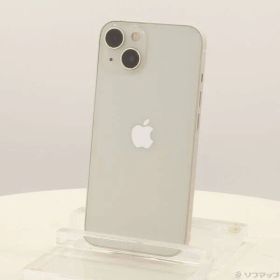 ソフマップ 〔中古品〕 iPhone13 128GB スターライト MLND3J／A SIMフリー【276】