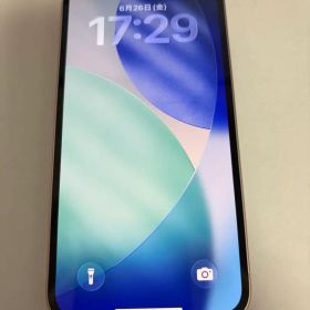 美品 Apple iPhone 13 256G 本体 ピンク(バッテリ残86%)