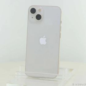 ソフマップ 〔中古品〕 iPhone13 128GB スターライト MLND3J／A SIMフリー【349】