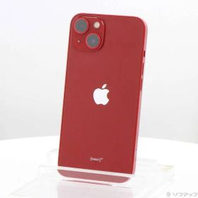 ソフマップ 〔中古品〕 iPhone13 128GB プロダクトレッド MLNF3J／A SIMフリー【352】