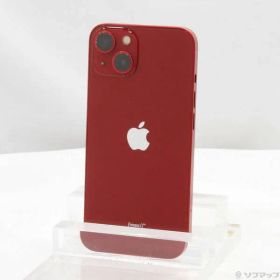 ソフマップ 〔中古品〕 iPhone13 256GB プロダクトレッド MLNL3J／A SIMフリー【269】
