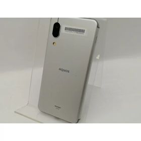 【中古】SHARP au 【SIMロック解除済み】 AQUOS sense3 basic シルバー 3GB 32GB SHV48【神保町】保証期間1ヶ月【ランクB】