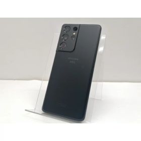 【中古】SAMSUNG docomo 【SIMロック解除済み】 Galaxy S21 Ultra 5G ファントムブラック 12GB 256GB SC-52B【仙台イービーンズ】保証期間1ヶ月【ランクA】
