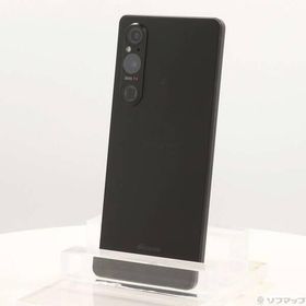 〔中古〕SONY(ソニー) Xperia 1 V 256GB ブラック SO-51D docomo SIMフリー〔377-ud〕
