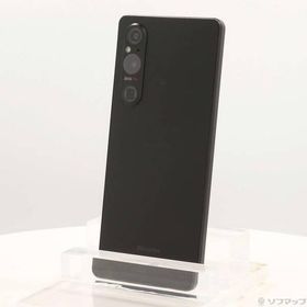 〔中古〕SONY(ソニー) Xperia 1 V 256GB ブラック SO-51D docomo SIMフリー〔377-ud〕