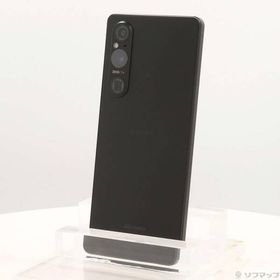 〔中古〕SONY(ソニー) Xperia 1 V 256GB ブラック SO-51D docomo SIMフリー〔377-ud〕