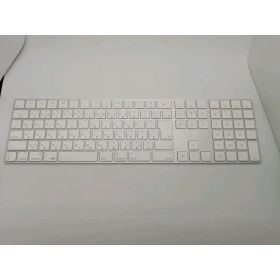 【中古】Apple Magic Keyboard（2017/テンキー付き/A1843） - 日本語（JIS） シルバー MQ052J/A【秋葉2号】保証期間1週間