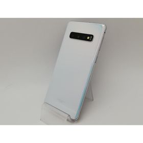 【中古】SAMSUNG docomo 【SIMロック解除済み】 Galaxy S10 SC-03L Prism Black【府中ル・シーニュ】保証期間１ヶ月【ランクC】