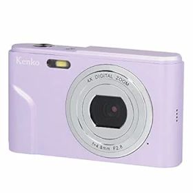 【中古】(非常に良い)Kenko ケンコー コンパクトデジタルカメラ KC-03TY (パープル)