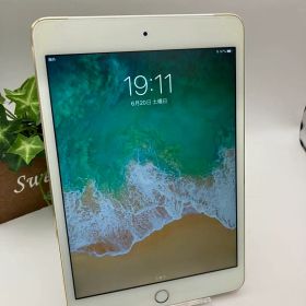 【美品】iPad mini 第4世代 16GB ゴールド Wi-Fi+セルラー