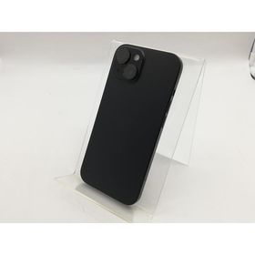 【中古】Apple SoftBank 【SIMフリー】 iPhone 15 128GB ブラック MTMH3J/A【那珂川】保証期間１ヶ月【ランクC】
