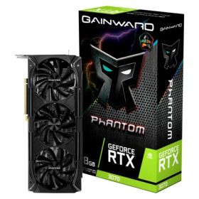 GAINWARD GeForce RTX3070 Phantom+ グラフィックスボード NE63070019P2-1040M-G VD7914 ブラック