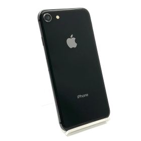 【全額返金保証】【最速発送】 iPhone 8 64GB スペースグレイ au 白ロム 動作確認済 100%