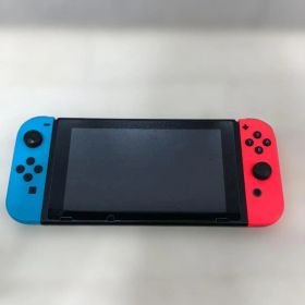 Nintendo Switch HAC-001 初期型 2017年モデル ネオンブルー ネオンレッド Joy-Con ドック付 元箱付 本体セット 任天堂 スイッチ 家庭用ゲーム機 動作確認済 初期化済 113068-3-020