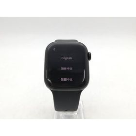 【中古】Apple Apple Watch Series10 42mm GPS ジェットブラックアルミニウムケース/ブラックスポーツバンド (S/M) MWWE3J/A【柏】保証期間１ヶ月【ランクB】