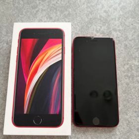 【タッチパネル操作不可】Apple iPhone SE 第2世代 レッド 本体