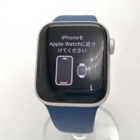 【中古】Apple Apple Watch SE2 40mm GPS シルバーアルミニウムケース/デニムスポーツバンド (M/L) MXED3J/A【広島本通】保証期間１ヶ月