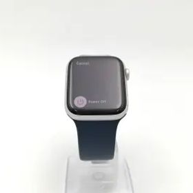 【中古】Apple Apple Watch SE2 44mm GPS シルバーアルミニウムケース/ストームブルースポーツバンド(M/L) MREE3J/A【ECセンター】保証期