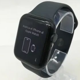 【中古】Apple Apple Watch SE2 44mm GPS ミッドナイトアルミニウムケース/ミッドナイトスポーツバンド (M/L) MXEK3J/A【大須】保証期間