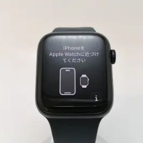 【中古】Apple Apple Watch SE2 44mm GPS ミッドナイトアルミニウムケース/ミッドナイトスポーツバンド MNK03J/A【津田沼】保証期間１ヶ