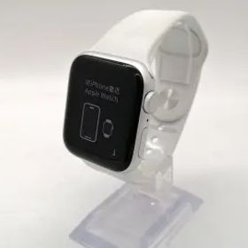 【中古】Apple Apple Watch SE2 40mm GPS シルバーアルミニウムケース/ホワイトスポーツバンド MNJV3J/A【秋葉4号】保証期間１ヶ月【ラン