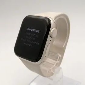 【中古】Apple Apple Watch SE2 40mm GPS スターライトアルミニウムケース/スターライトソロループ【ECセンター】保証期間１ヶ月【ランク