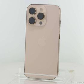 〔中古〕Apple(アップル) iPhone16 Pro 128GB デザートチタニウム FYMX3J／A SIMフリー〔251-ud〕