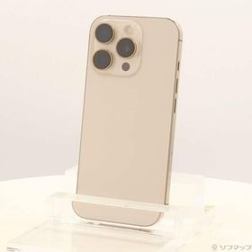 〔中古〕Apple(アップル) iPhone16 Pro 128GB デザートチタニウム MYMX3J／A SIMフリー〔198-ud〕