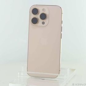 〔中古〕Apple(アップル) iPhone16 Pro 128GB デザートチタニウム MYMX3J／A SIMフリー〔262-ud〕