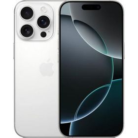 【未使用】Apple SoftBank 【SIMフリー】 iPhone 16 Pro 128GB ホワイトチタニウム MYMW3J/A【静岡】保証期間３ヶ月