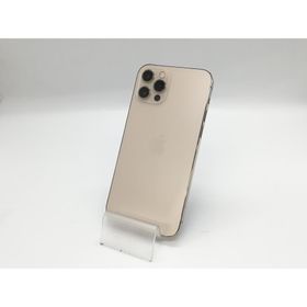 【中古】Apple docomo 【SIMロック解除済み】 iPhone 12 Pro 128GB ゴールド MGM73J/A【福岡天神】保証期間１ヶ月【ランクC】