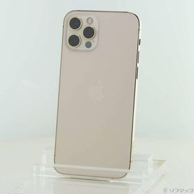 〔中古〕Apple(アップル) iPhone12 Pro 128GB ゴールド MGM73J／A SIMフリー〔196-ud〕