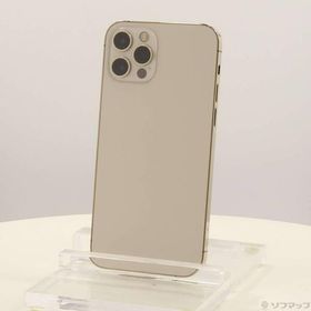 〔中古〕Apple(アップル) iPhone12 Pro 128GB ゴールド MGM73J／A SIMフリー〔196-ud〕