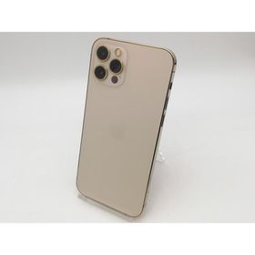 【中古】Apple au 【SIMロック解除済み】 iPhone 12 Pro 128GB ゴールド MGM73J/A【鹿児島中町】保証期間１ヶ月【ランクB】