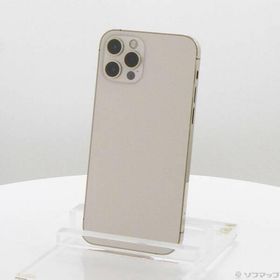 〔中古〕Apple(アップル) iPhone12 Pro 128GB ゴールド MGM73J／A SIMフリー〔276-ud〕
