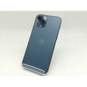 【中古】Apple SoftBank 【SIMロック解除済み】 iPhone 12 Pro 256GB パシフィックブルー MGMD3J/A【町田】保証期間１ヶ月【ランクB】