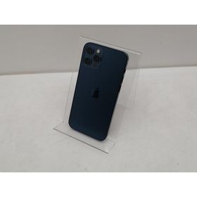 【中古】Apple 国内版 【SIMフリー】 iPhone 12 Pro 256GB パシフィックブルー MGMD3J/A【仙台イービーンズ】保証期間１ヶ月【ランクA】