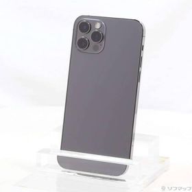〔中古〕Apple(アップル) iPhone12 Pro 128GB グラファイト MGM53J／A SIMフリー〔258-ud〕