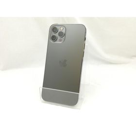 【中古】Apple au 【SIMロック解除済み】 iPhone 12 Pro 128GB グラファイト MGM53J/A【川崎】保証期間１ヶ月【ランクB】