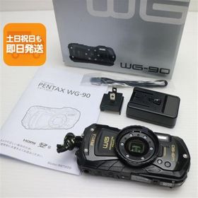 美品 WG-90 ブラック コンデジ PENTAX 即日発送 あすつく 土日祝発送OK