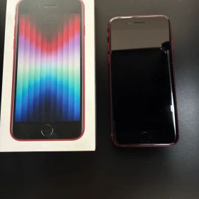 Apple iPhone SE 第3世代 64GB RED赤 箱付き