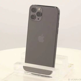 【中古】Apple(アップル) iPhone11 Pro 256GB スペースグレイ MWC72J／A SoftBank 【269-ud】