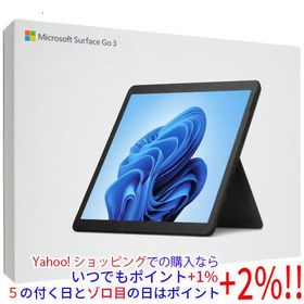 爆買【中古】マイクロソフト Surface Go 3 8VA-00030 マットブラック 訳あり 元箱あり