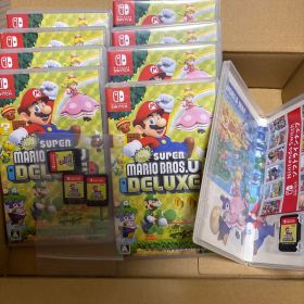 New スーパーマリオブラザーズ u デラックスSwitch 12本