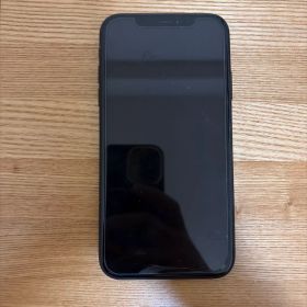SIMフリー Apple iPhone XR ブラック128GB カメラ不具合有